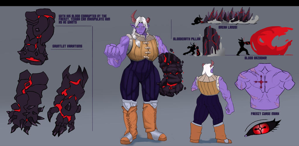 Character concept Tchiba